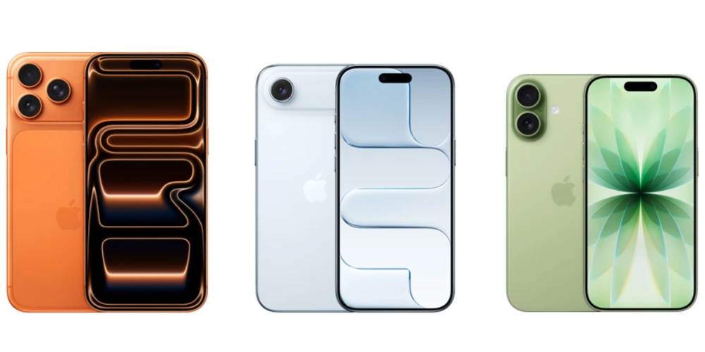 Wszystkie dostępne modele iPhone 17