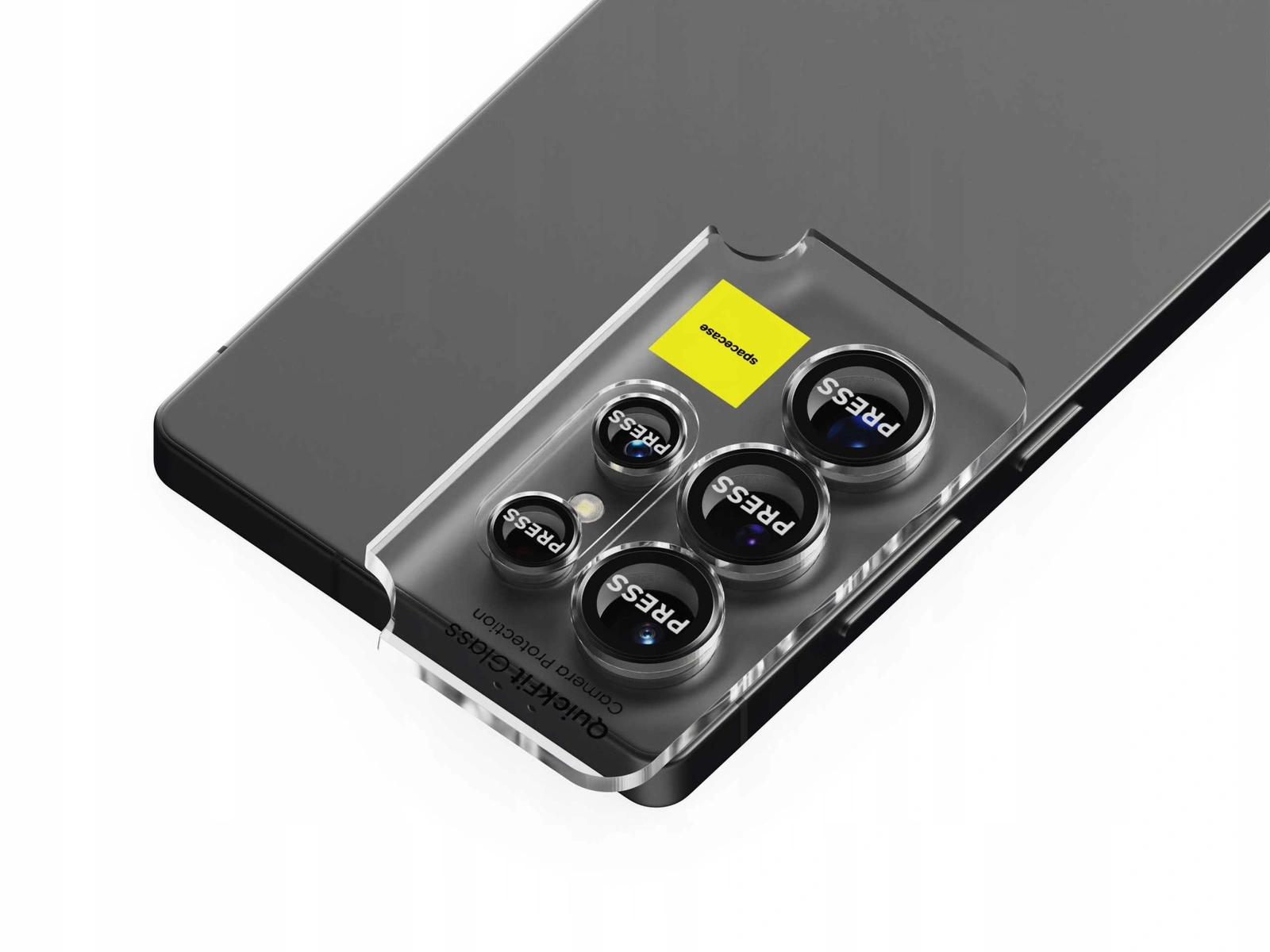 Łatwy montaż szkła na aparat Galaxy S25 Ultra