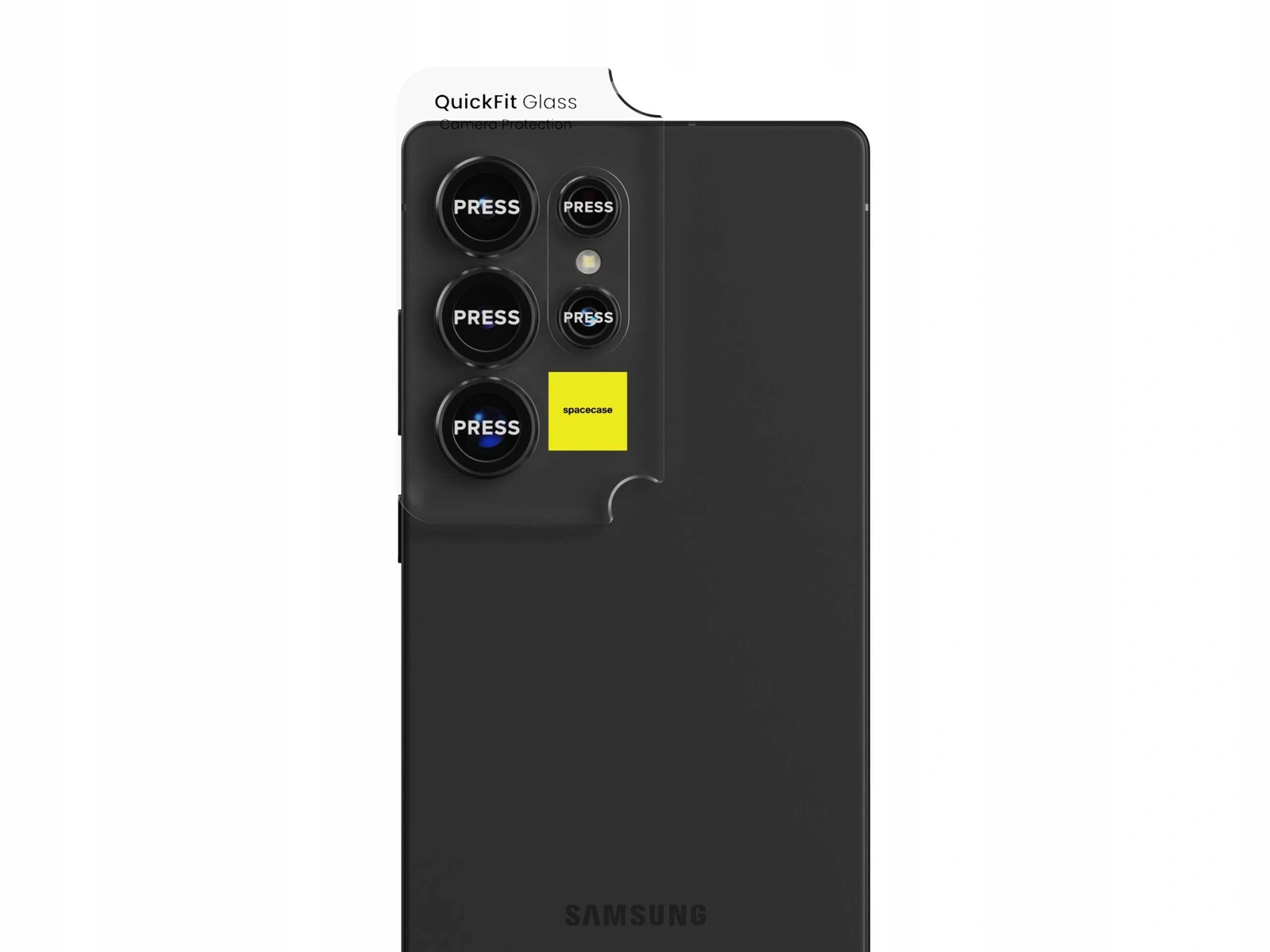 Pełna funkcjonalność szkła na aparat Galaxy S25 Ultra