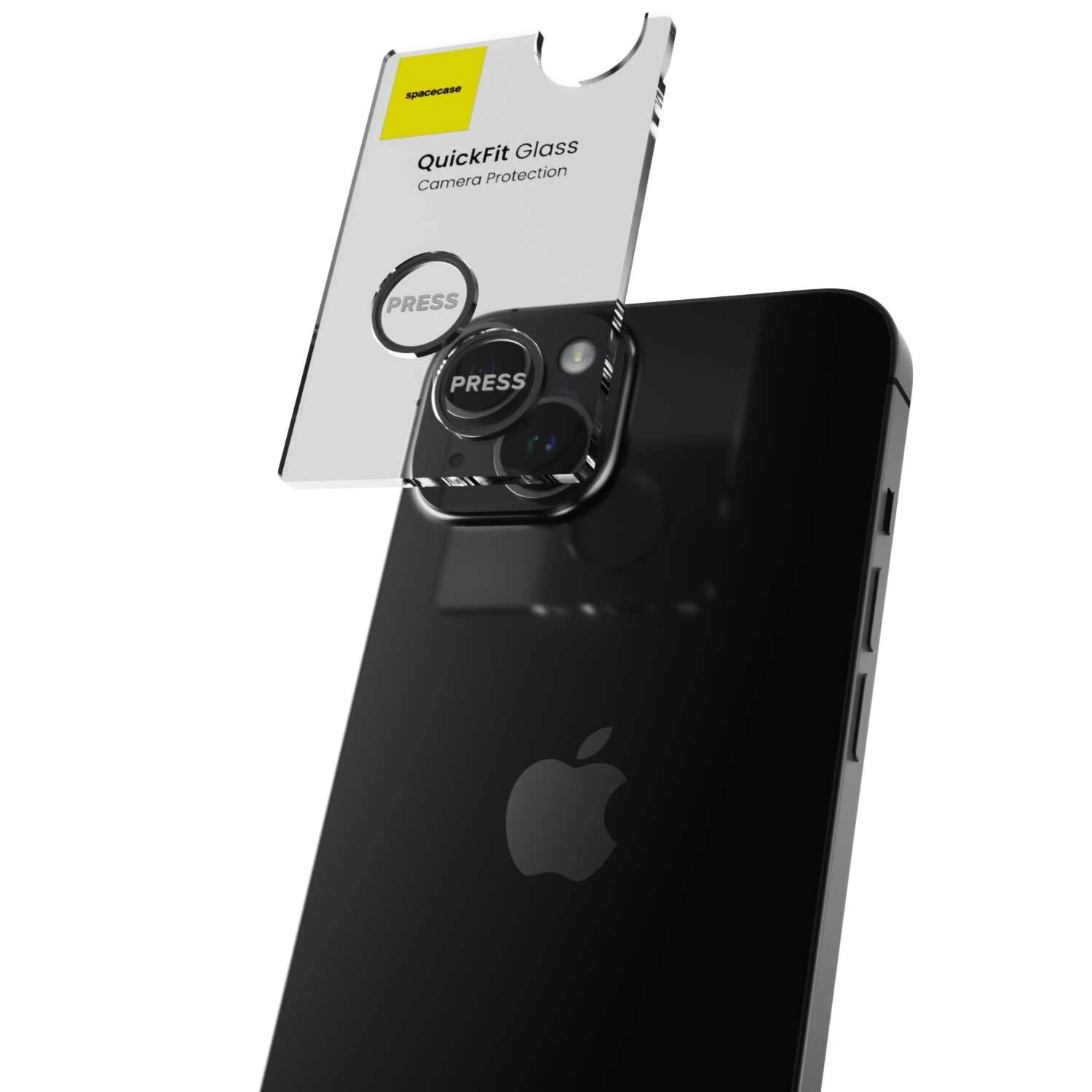 Łatwy montaż szkła na aparat iPhone 14/14 Plus