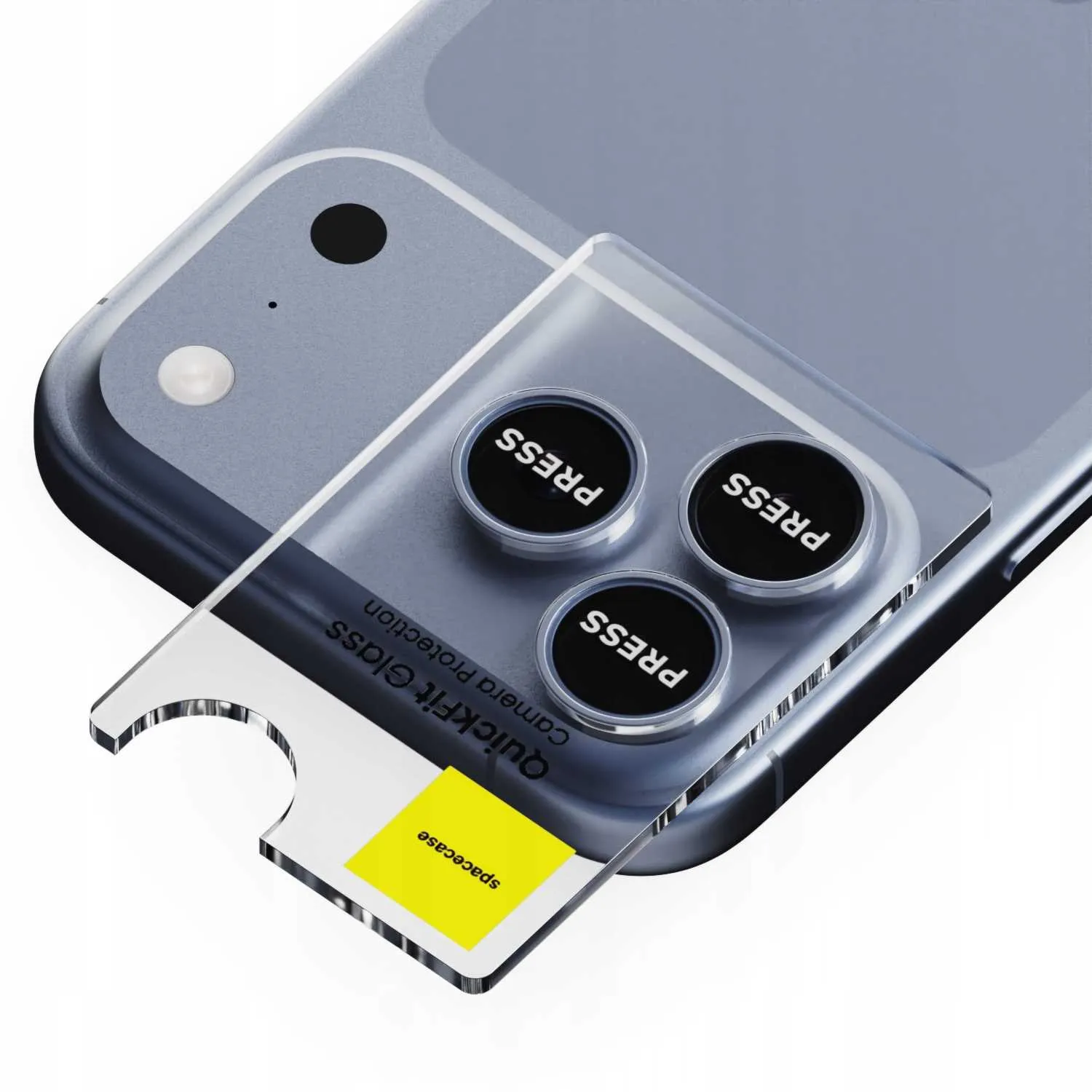 Łatwy montaż szkła na aparat iPhone 17 Pro / 17 Pro Max