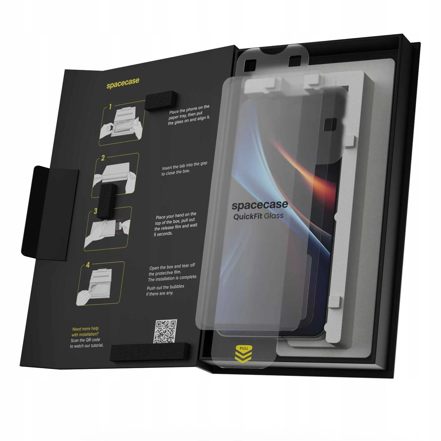 Precyzyjne dopasowanie szkła ochronnego do Galaxy S24+/S25+