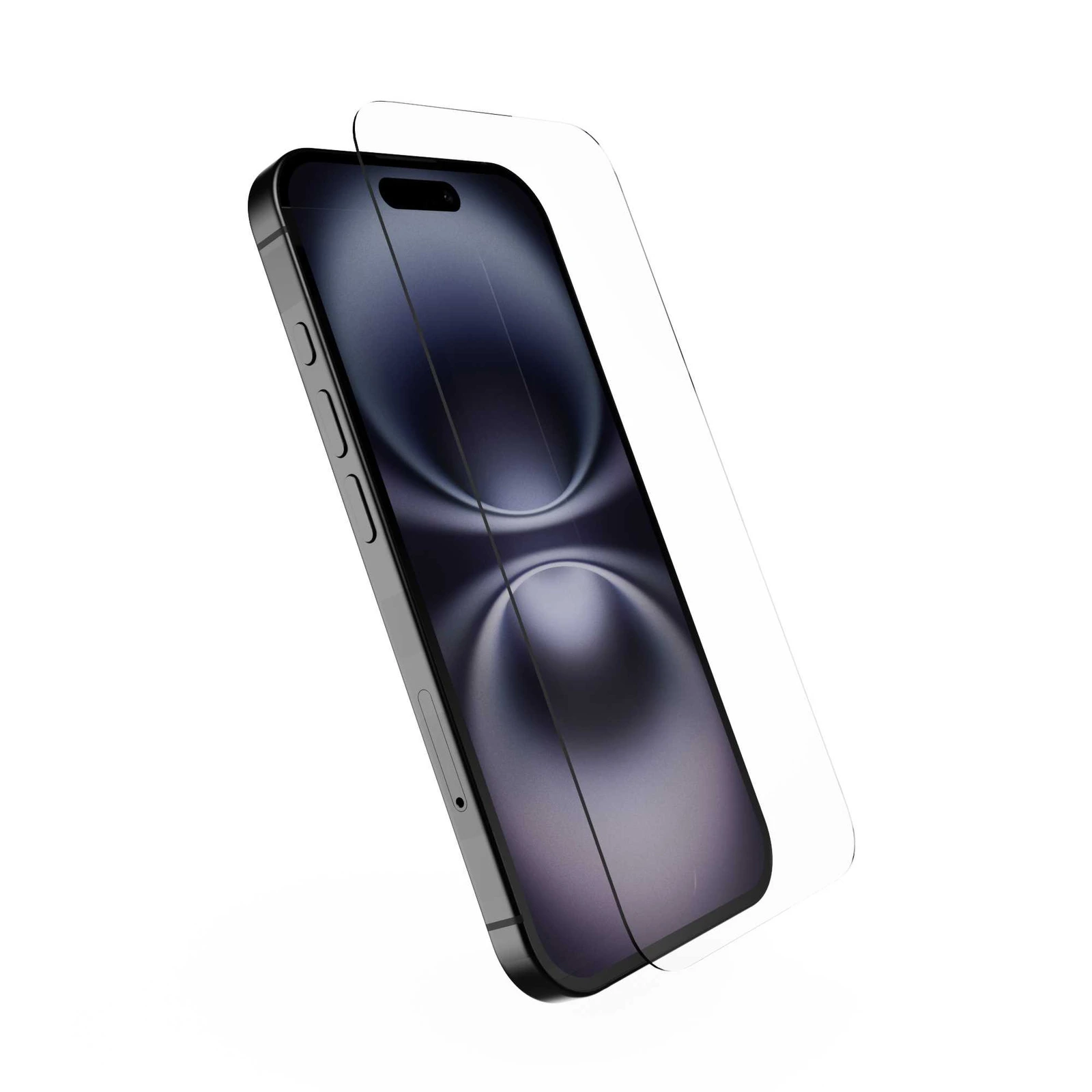 Szkło hartowane 9H Spacecase – ochrona ekranu iPhone 15/16