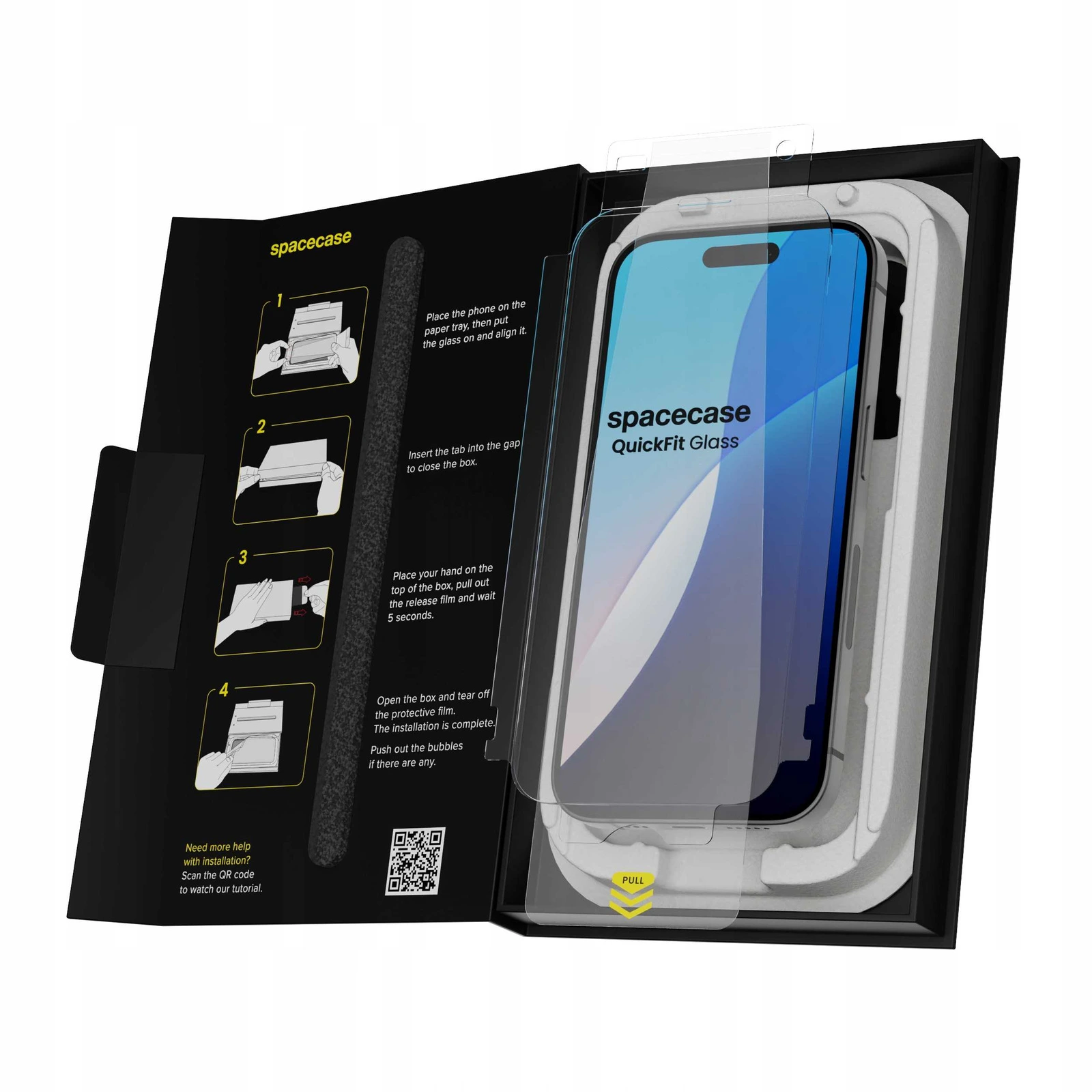 Precyzyjne dopasowanie szkła ochronnego do iPhone 16 Pro