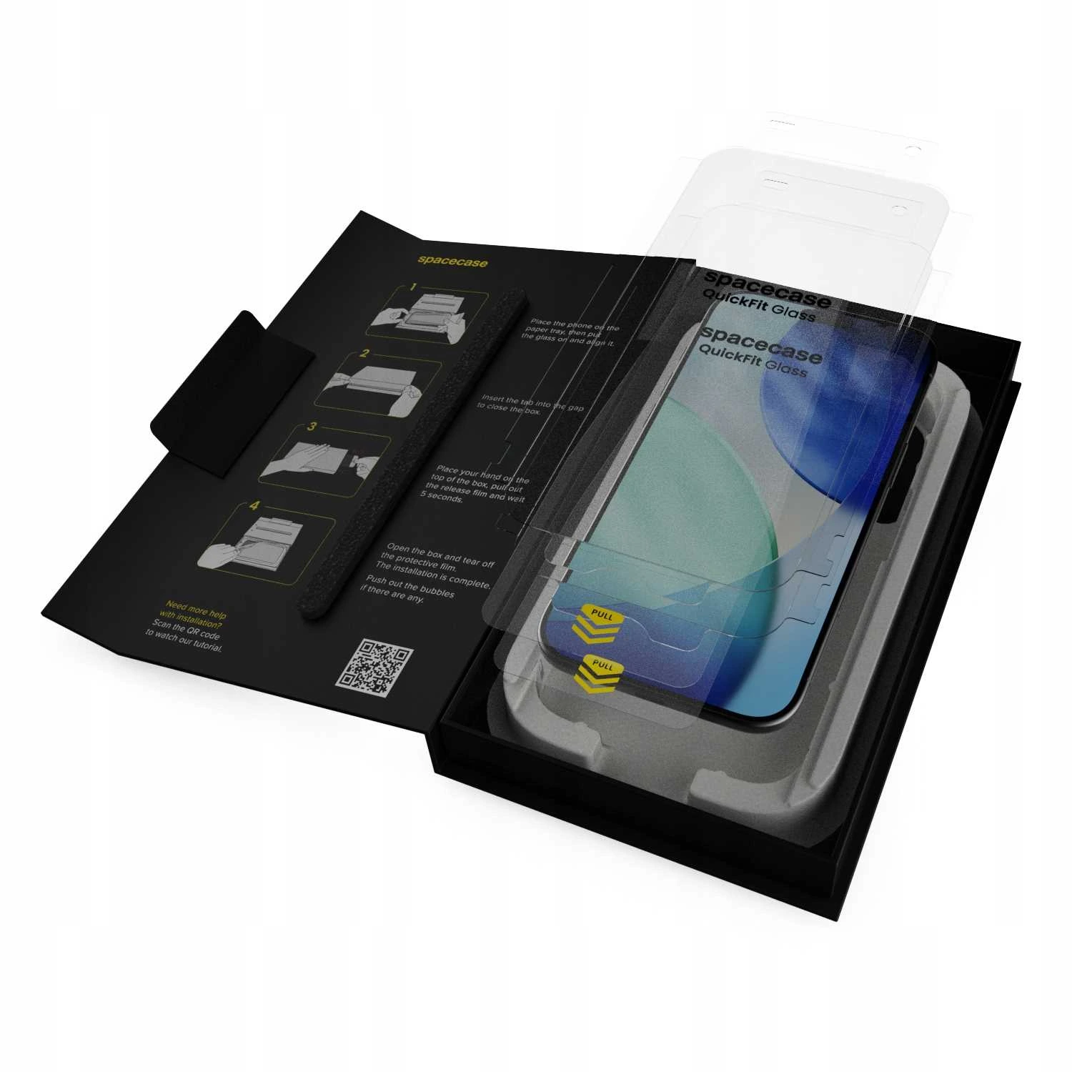 Biodegradowalne opakowanie z aplikatorem QuickFit do iPhone 17 Air