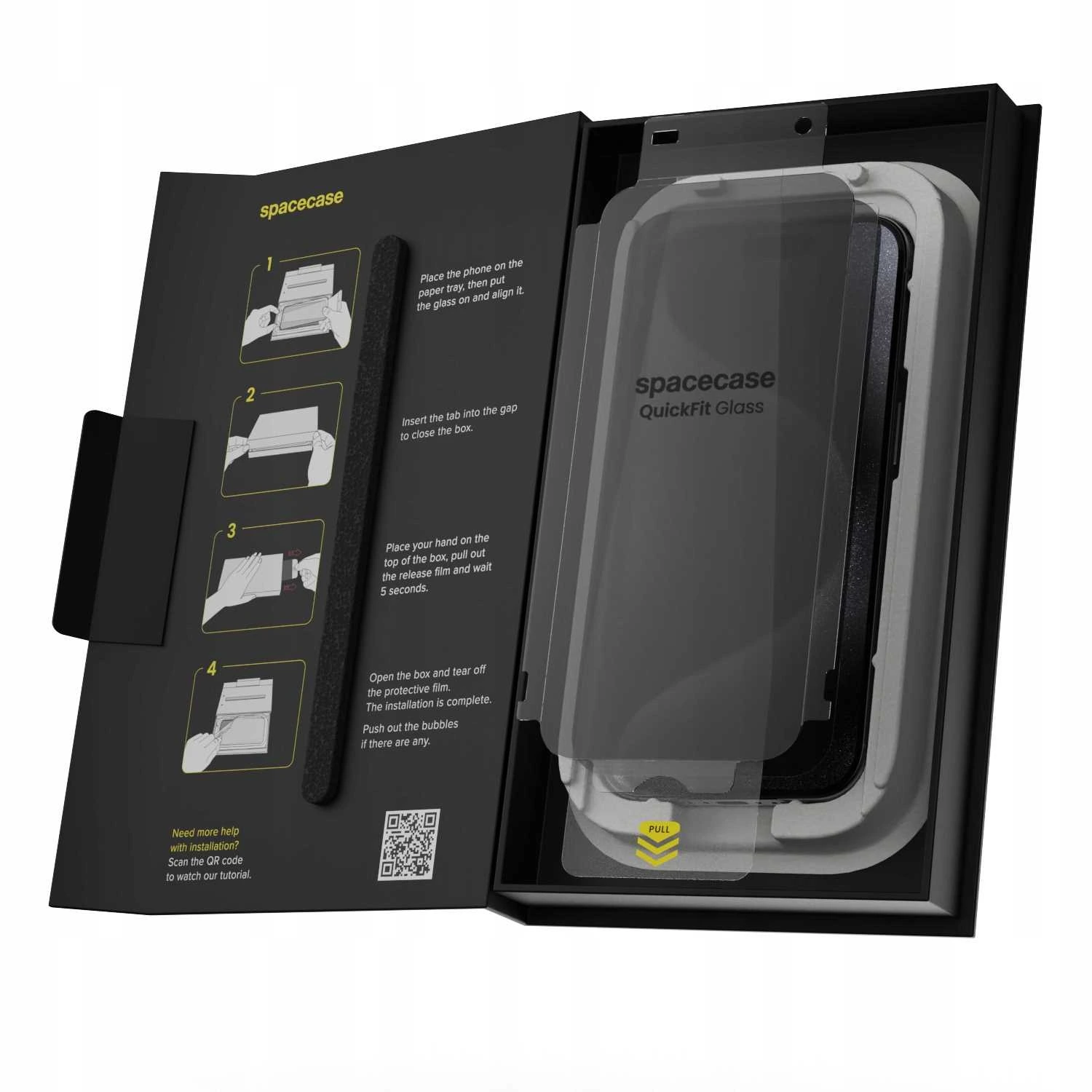 Precyzyjne dopasowanie szkła prywatyzującego do iPhone 15 Pro
