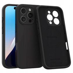Etui Spacecase Silicone Mag do iPhone 16 Pro czarne