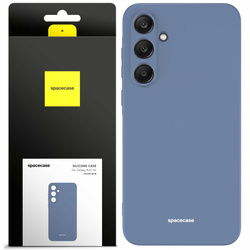 Etui silikonowe Spacecase Silicone Case do Galaxy A35 5G niebieskie