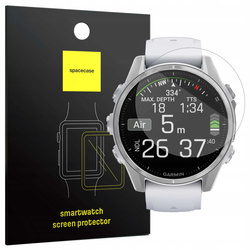 Szkło hartowane Spacecase Glass 2.5D do Garmin Fenix 8 43mm