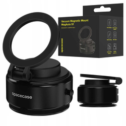 Uchwyt samochodowy Spacecase z przyssawką automatyczną na szybę MagSafe