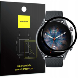 Szkło hybrydowe Spacecase Hybrid Glass do Amazfit GTR 3 Pro