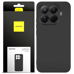 Etui silikonowe Spacecase Silicone Case do Xiaomi 15T Pro czarne