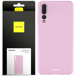 Etui silikonowe Spacecase Silicone Case do Huawei P20 Pro liliowe