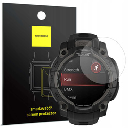 Szkło hartowane Spacecase Glass 2.5D do Garmin Instinct 3 45mm