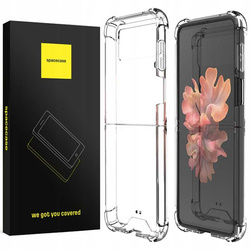 Etui Spacecase Anti-shock do Galaxy Z Flip 4 przezroczyste