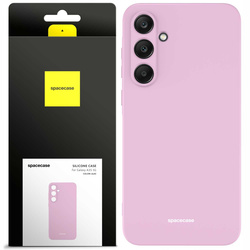 Etui silikonowe Spacecase Silicone Case do Galaxy A35 5G liliowe