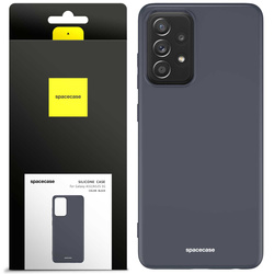 Etui silikonowe Spacecase Silicone Case do Galaxy A52/A52s czarne