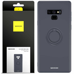 Etui Spacecase Silicone Ring do Galaxy Note 9 czarne