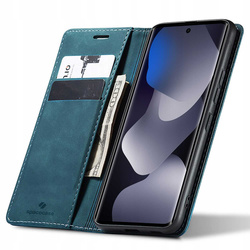 Etui z klapką Spacecase Wallet do Redmi Note 15 4G/5G niebieskie