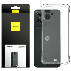 Etui Spacecase Anti-shock do Motorola G55 5G przezroczyste