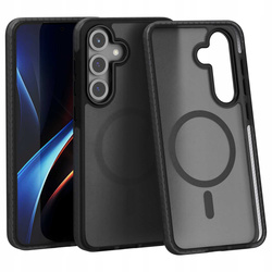 Etui Spacecase Hybrid Fusion Mag do Galaxy S25+ czarne