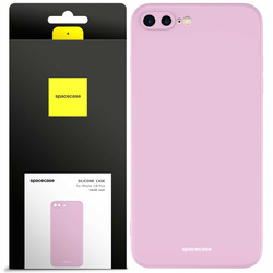 Etui silikonowe Spacecase Silicone Case do iPhone 7/8 Plus liliowe