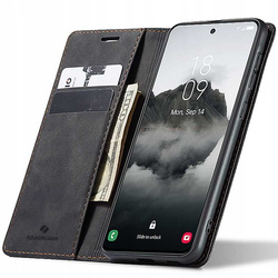 Etui z klapką Spacecase Wallet do Galaxy S24+ czarne