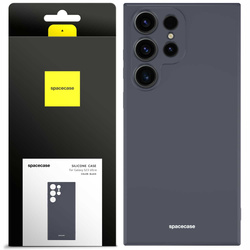 Etui silikonowe Spacecase Silicone Case do Galaxy S23 Ultra czarne