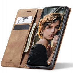 Etui z klapką Spacecase Wallet do Poco M3 Pro/Redmi Note 10 5G light bro