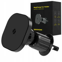 Uchwyt samochodowy Spacecase MagSafe z ładowarką indukcyjną na kratkę wentylacyjną