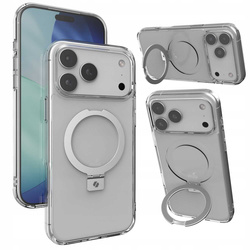 Etui Spacecase Ring Pro Mag do iPhone 17 Pro Max przezroczyste