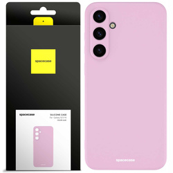 Etui silikonowe Spacecase Silicone Case do Galaxy S23 FE liliowe