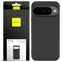 Etui silikonowe Spacecase Silicone Case do Google Pixel 10/10 Pro czarne