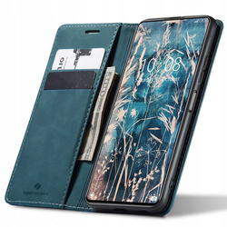Etui z klapką Spacecase Wallet do Xiaomi 11T/11T Pro niebieskie