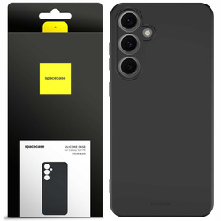Etui silikonowe Spacecase Silicone Case do Galaxy S24 FE czarne