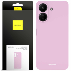 Etui silikonowe Spacecase Silicone Case do Poco C65/Redmi 13C 4G liliowe