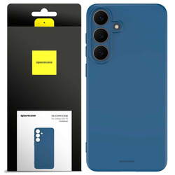 Etui silikonowe Spacecase Silicone Case do Galaxy S25 FE niebieskie