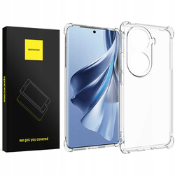 Etui Spacecase Anti-shock do Oppo Reno 11 Pro 5G przezroczyste