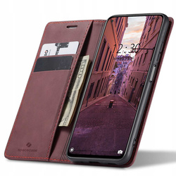 Etui z klapką Spacecase Wallet do Xiaomi Mi 10T/10T Pro czerwone