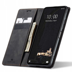 Etui z klapką Spacecase Wallet do Redmi Note 11 Pro 5G czarne