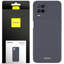 Etui silikonowe Spacecase Silicone Case do Realme 8 5G czarne