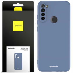 Etui silikonowe Spacecase Silicone Case do Redmi Note 8T niebieskie