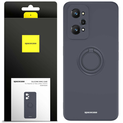 Etui Spacecase Silicone Ring do Realme GT Neo 2/Neo 3T/GT2 czarne