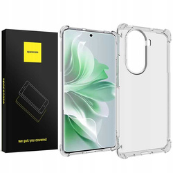 Etui Spacecase Anti-shock do Oppo Reno 11 5G przezroczyste