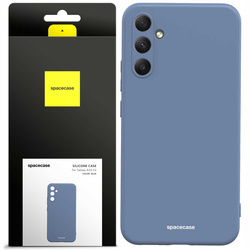 Etui silikonowe Spacecase Silicone Case do Galaxy A34 5G niebieskie