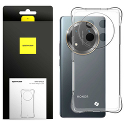 Etui Spacecase Anti-shock do Honor Magic 7 Lite przezroczyste