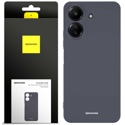 Etui silikonowe Spacecase Silicone Case do Poco C65/Redmi 13C 4G czarne