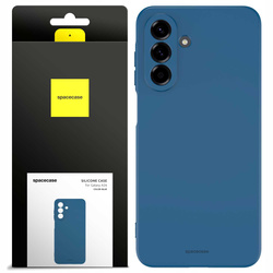 Etui silikonowe Spacecase Silicone Case do Galaxy A26 5G granatowe