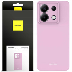 Etui silikonowe Spacecase Silicone Case do Poco X6 / RM Note 13 Pro 5G liliowe