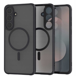 Etui Spacecase Hybrid Mag do Galaxy S25 FE czarne